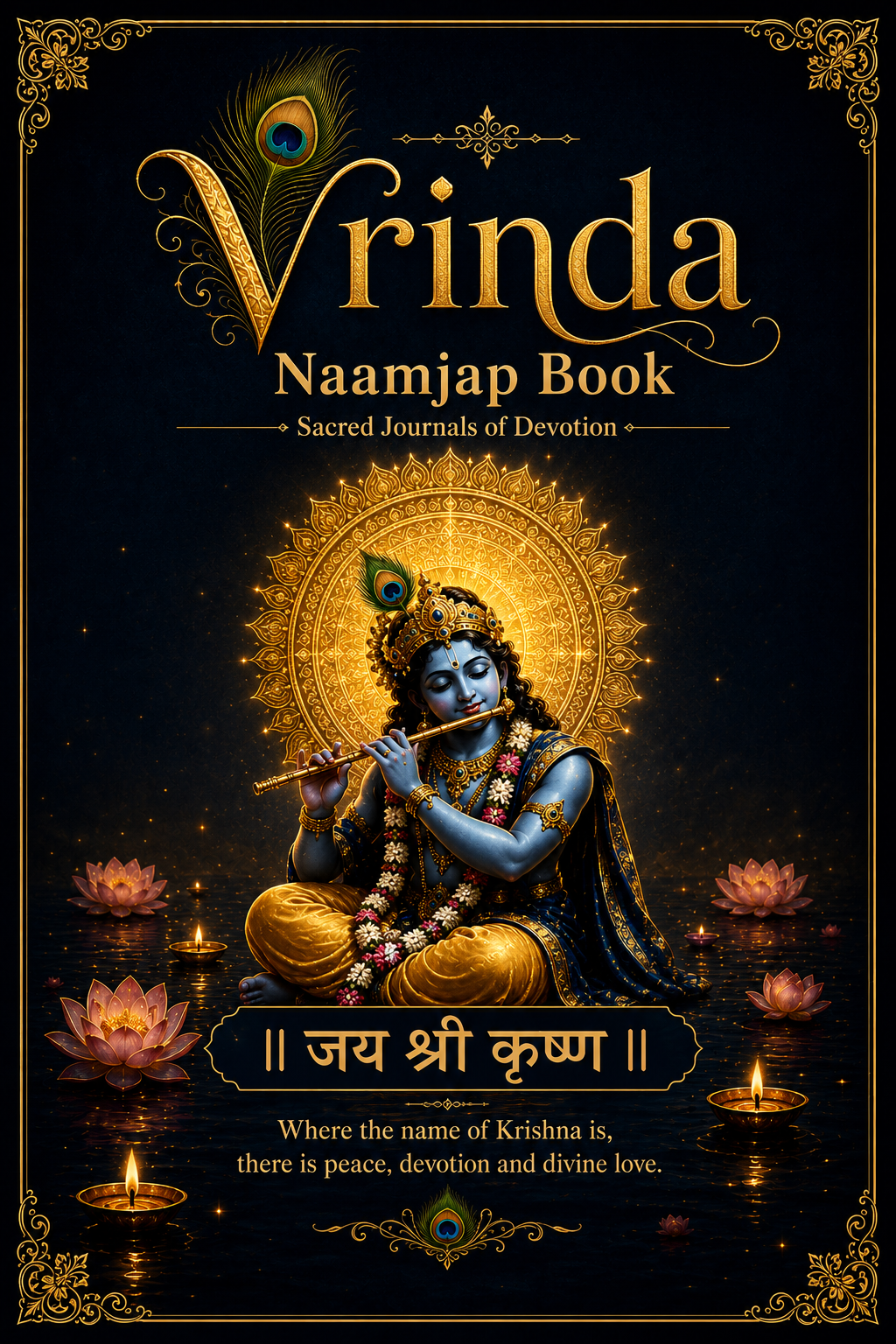 Vrinda NaamJap Book - A Sacred Companion for Daily Naam SmaranQUANTITY :- 2