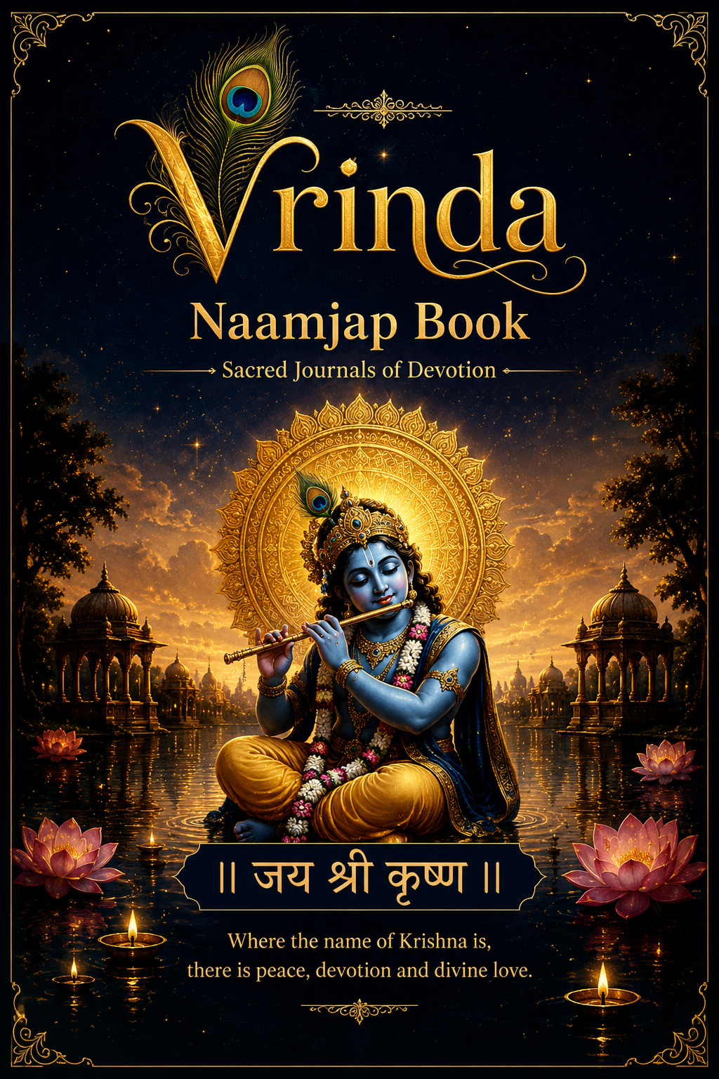 Vrinda NaamJap Book - A Sacred Companion for Daily Naam SmaranQUANTITY :- 2